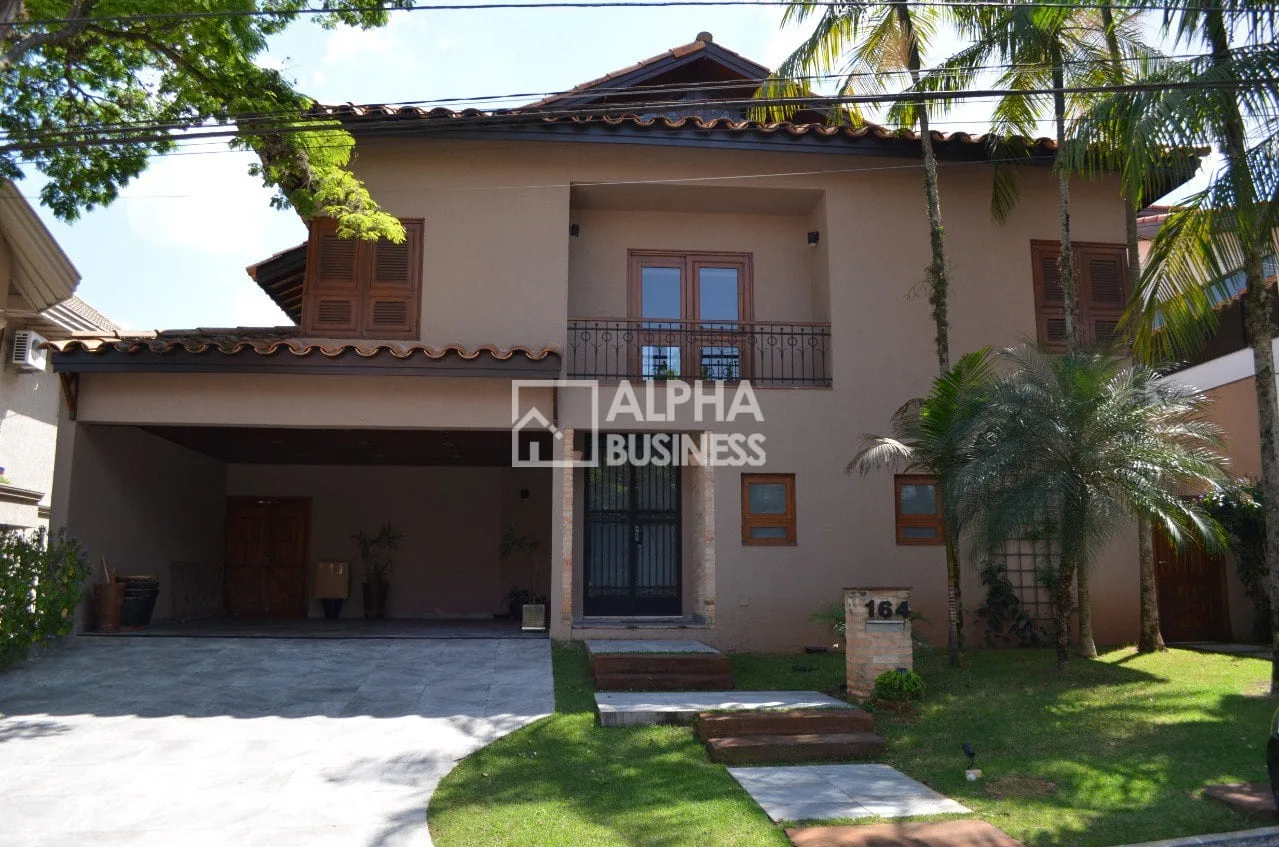 Fachada principal ou destaque de Casa á venda no Residencial Alphaville 5 | Santa de Parnaíba – SP - Alphaville 5