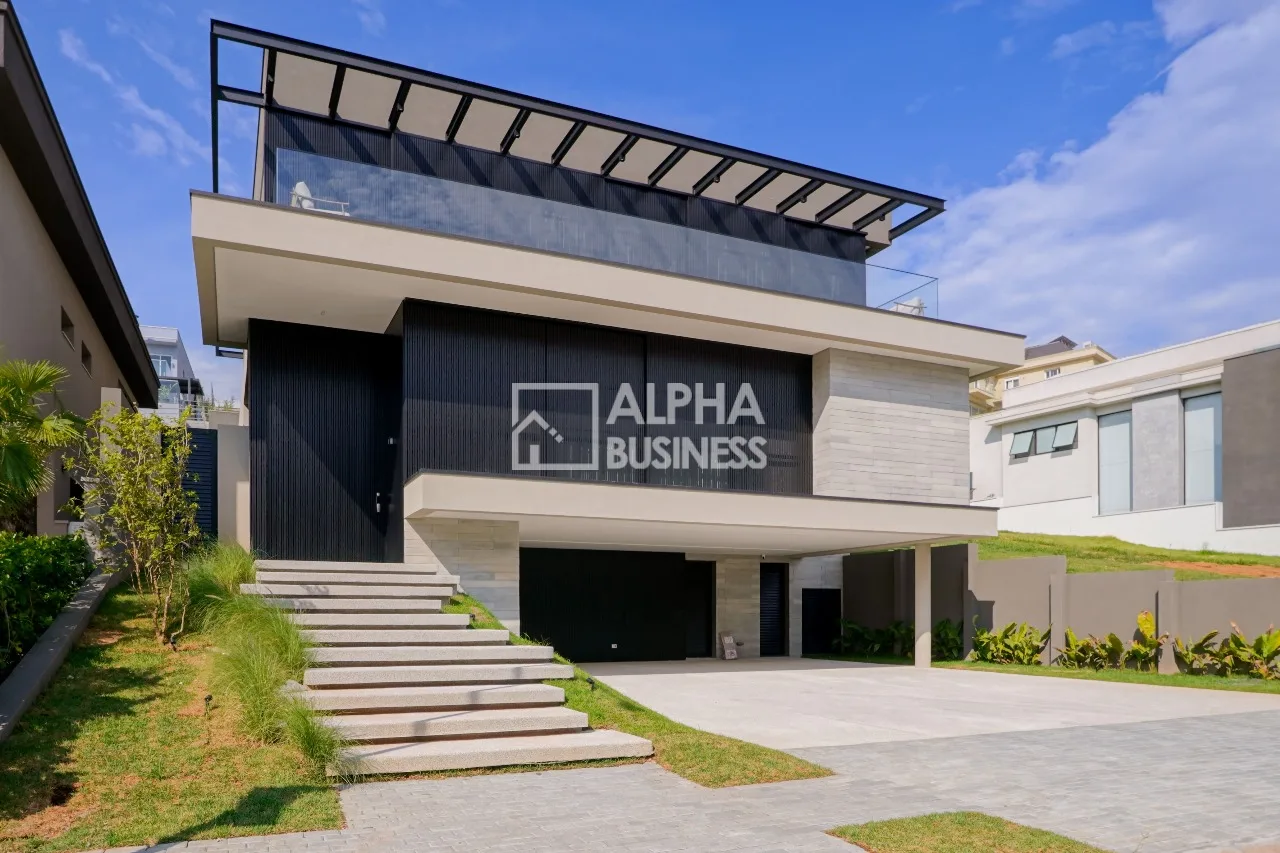 Fachada principal ou destaque de CASA À VENDA NO TAMBORÉ 10 | SANTANA DE PARNAÍBA – SP - Tamboré 10 - Alphaville