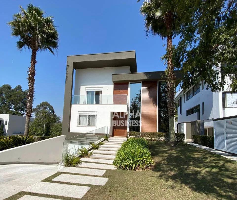 Fachada principal ou destaque de CASA À VENDA NO TAMBORÉ 11 | PORTEIRA FECHADA | SANTANA DE PARNAÍBA – SP - Tamboré 11 - Alphaville