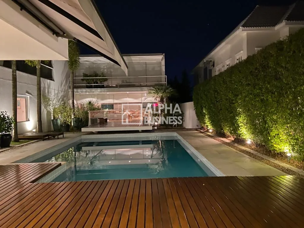 Fachada principal ou destaque de Casa com 5 suítes à venda, 1000 m² por R$ 14.800.000,00 – Tamboré 3 – Santana de Parnaíba/SP - Tamboré 3 - Alphaville