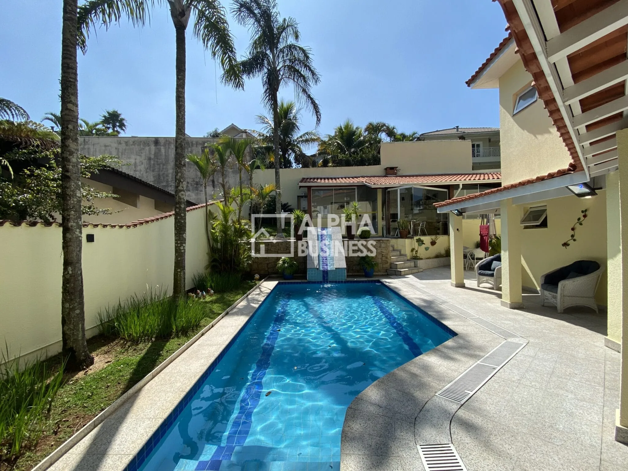 Fachada principal ou destaque de Casa à Venda no Alphaville 11, Amplo Living | 400m² | CA0094 - Alphaville 11