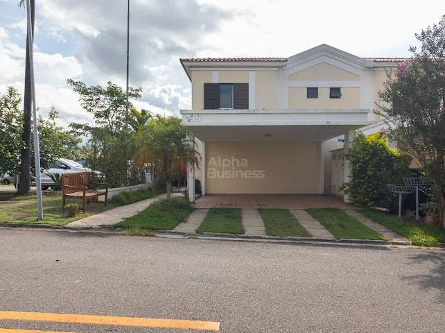 Fachada principal ou destaque de Casa com 3 dormitórios (01 suíte), 160 m² – venda por R$ 1.950.000 ou aluguel por R$ 11.910/mês – Tamboré 5 – Santana de Parnaíba/SP - Tamboré 5 - Alphaville