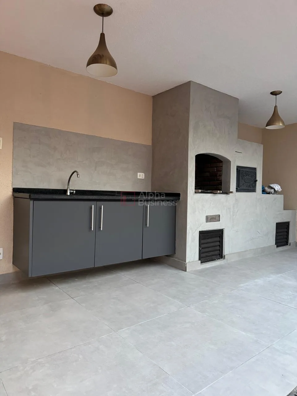 Fachada principal ou destaque de Casa com 3 dormitórios, sendo 01 suíte à venda, 165 m² por R$ 1.970.000 – Tamboré 6 – Santana de Parnaíba/SP - Tamboré 6 - Alphaville