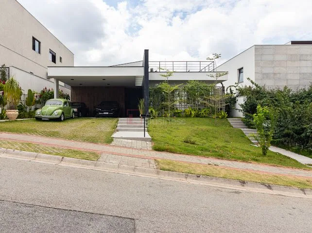 Fachada principal ou destaque de Casa com 3 suítes, 346 m² – venda por R$ 3.900.000 ou aluguel por R$ 32.235/mês – Itahyê – Santana de Parnaíba/SP - Itahyê - Alphaville