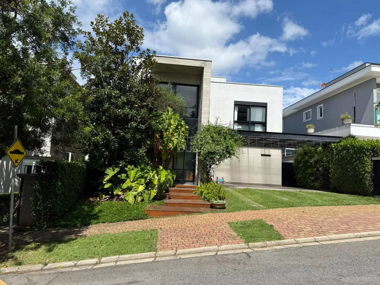 Fachada principal ou destaque de Casa com 3 suítes, 400 m² – venda por R$ 4.750.000 ou aluguel por R$ 28.415/mês – Gênesis 1 – Santana de Parnaíba/SP - Gênesis 1 - Alphaville
