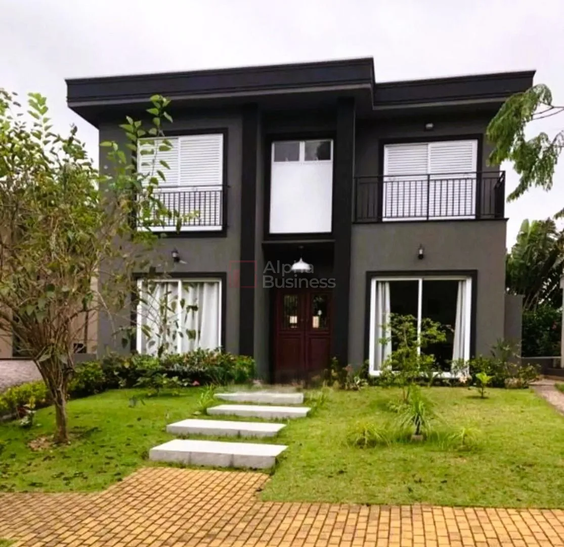 Fachada principal ou destaque de Casa com 3 suítes à venda, 411 m² por R$ 4.550.000 – Burle Marx – Santana de Parnaíba/SP - Burle Marx - Alphaville