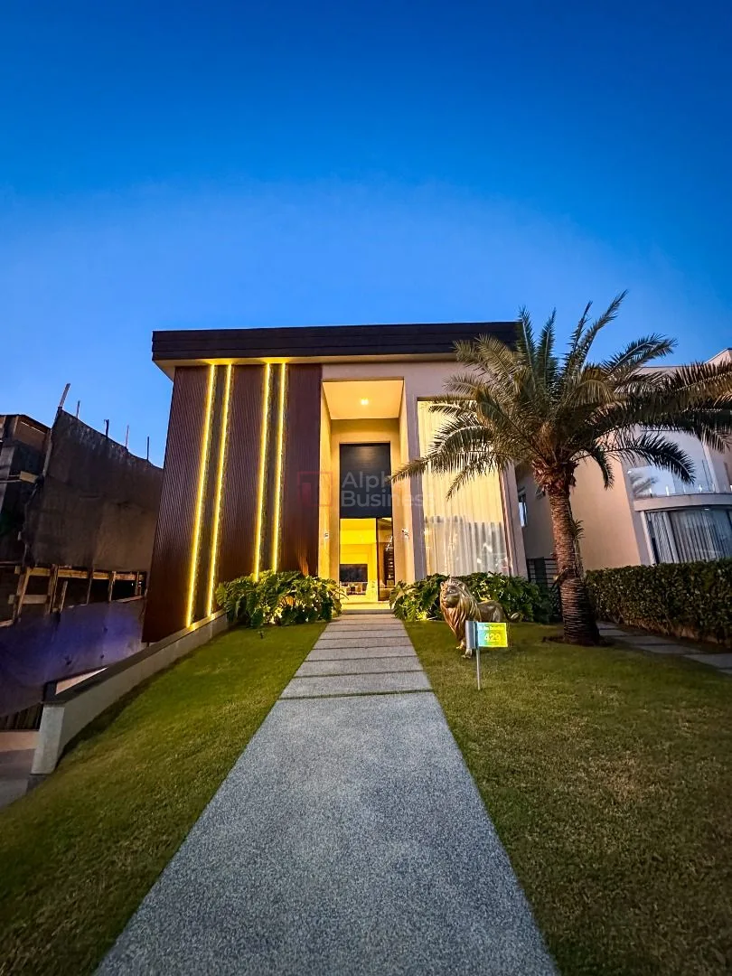 Fachada principal ou destaque de Casa com 3 suítes à venda, 698 m² por R$ 13.900.000 – Gênesis 2 – Santana de Parnaíba/SP - Gênesis 2 - Alphaville
