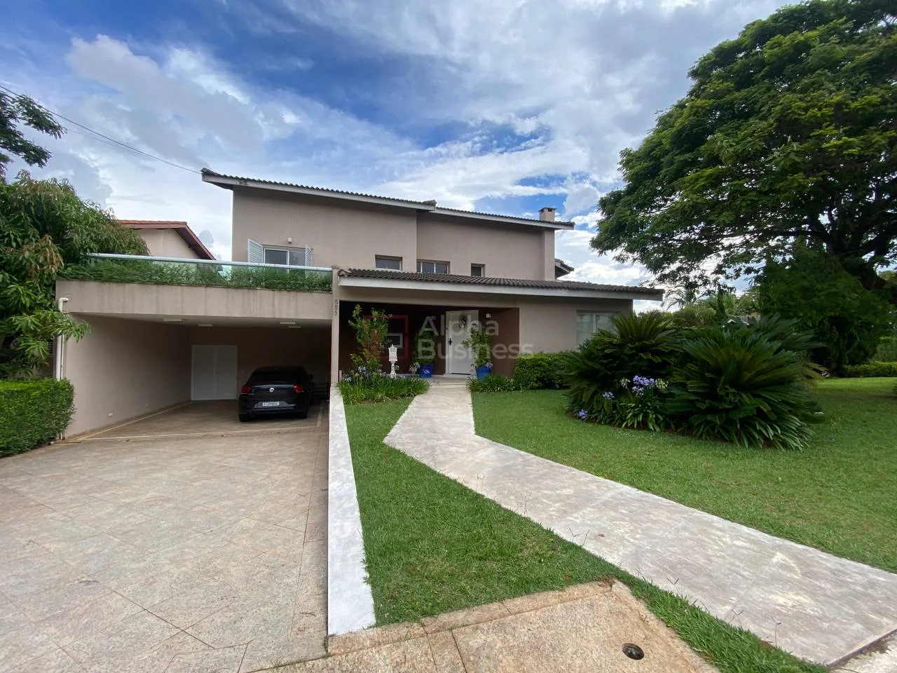 Fachada principal ou destaque de Casa com 4 dormitórios (02 suítes) à venda, 594 m² por R$ 7.500.000 – Alphaville 11 – Santana de Parnaíba/SP - Alphaville 11