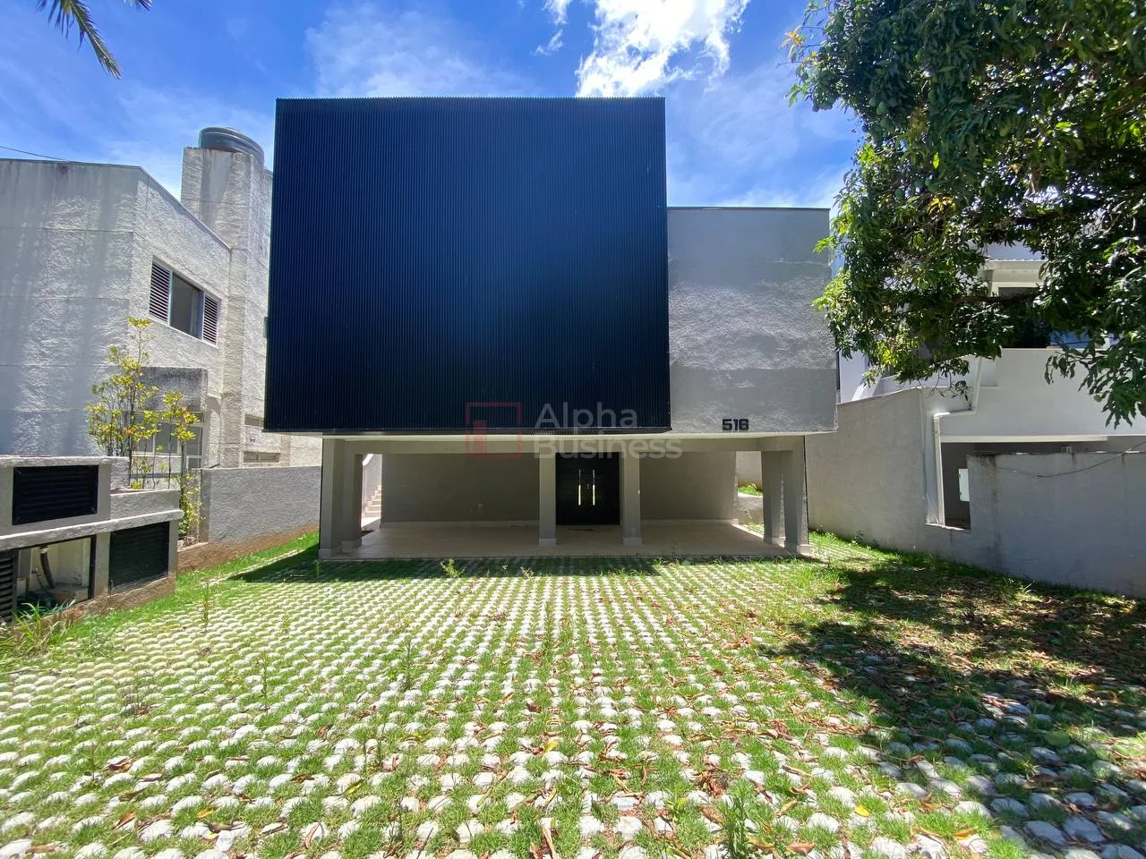 Fachada principal ou destaque de Casa com 4 dormitórios à venda, 332 m² por R$ 4.200.000 – Alphaville 4 – Santana de Parnaíba/SP - Alphaville 4