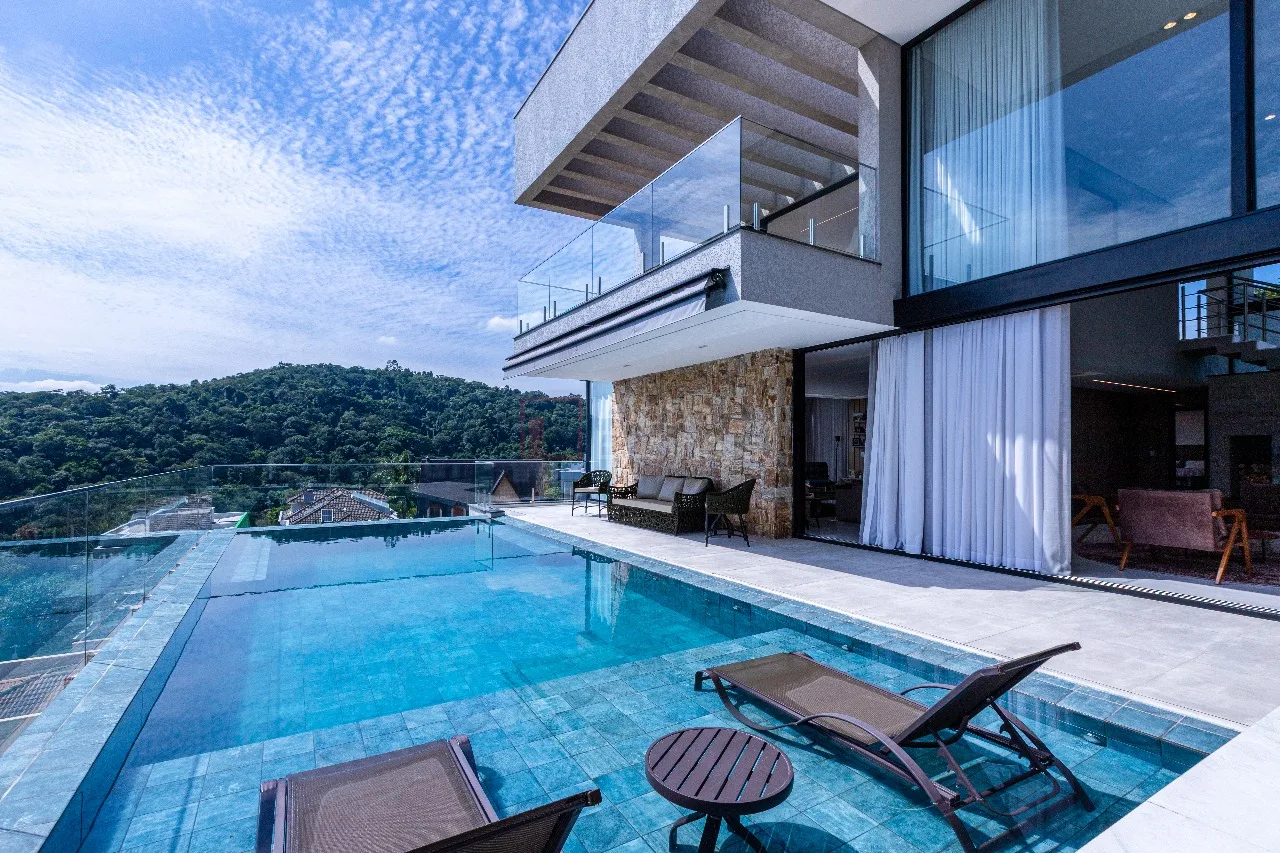 Fachada principal ou destaque de Casa com 4 suítes à venda, 1060 m² por R$ 20.140.000 – Gênesis 2 – Santana de Parnaíba/SP - Gênesis 2 - Alphaville