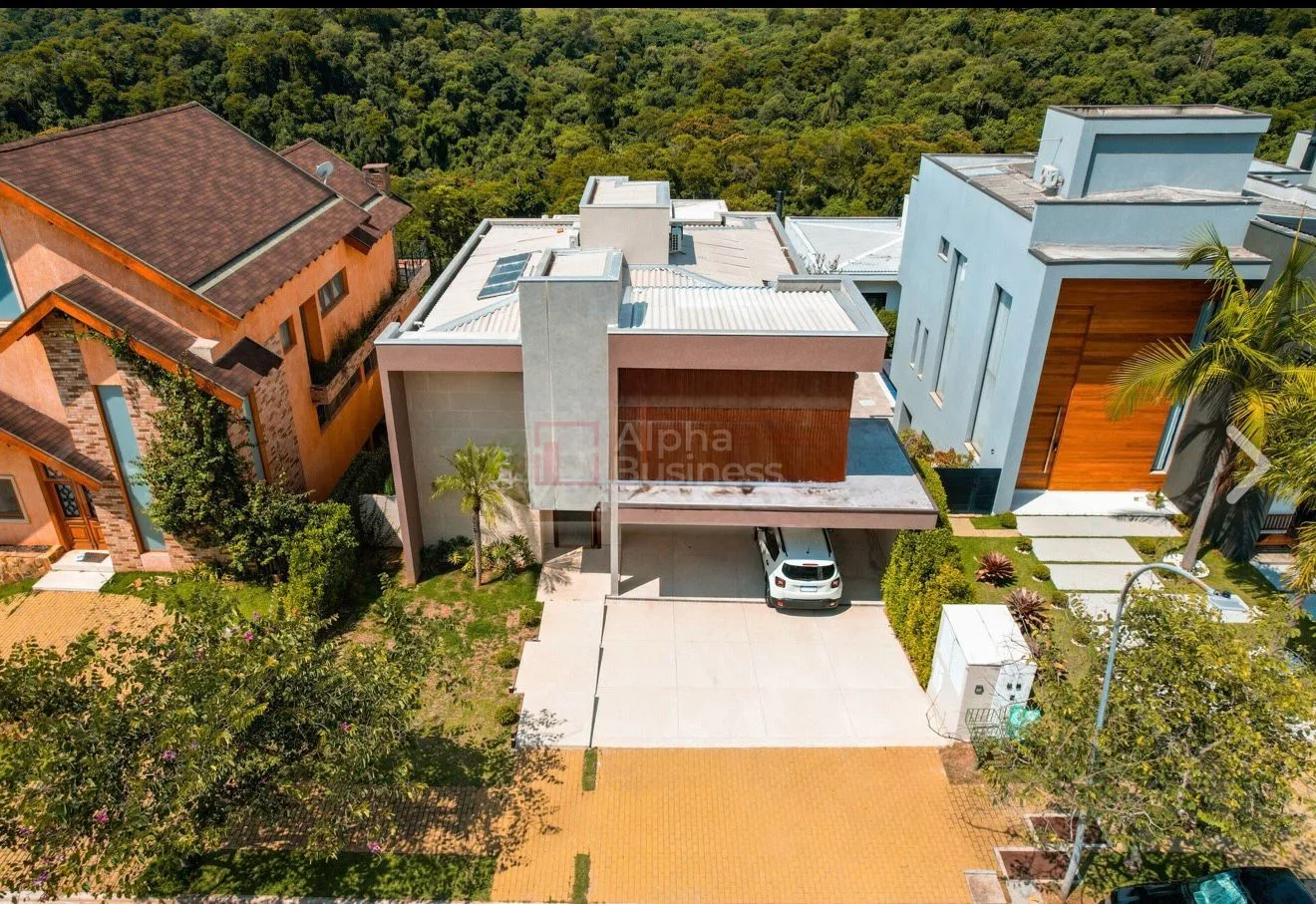 Fachada principal ou destaque de Casa com 4 suítes, 305 m² – venda por R$ 4.200.000 ou aluguel por R$ 30.000/mês – Burle Marx – Santana de Parnaíba/SP - Burle Marx - Alphaville