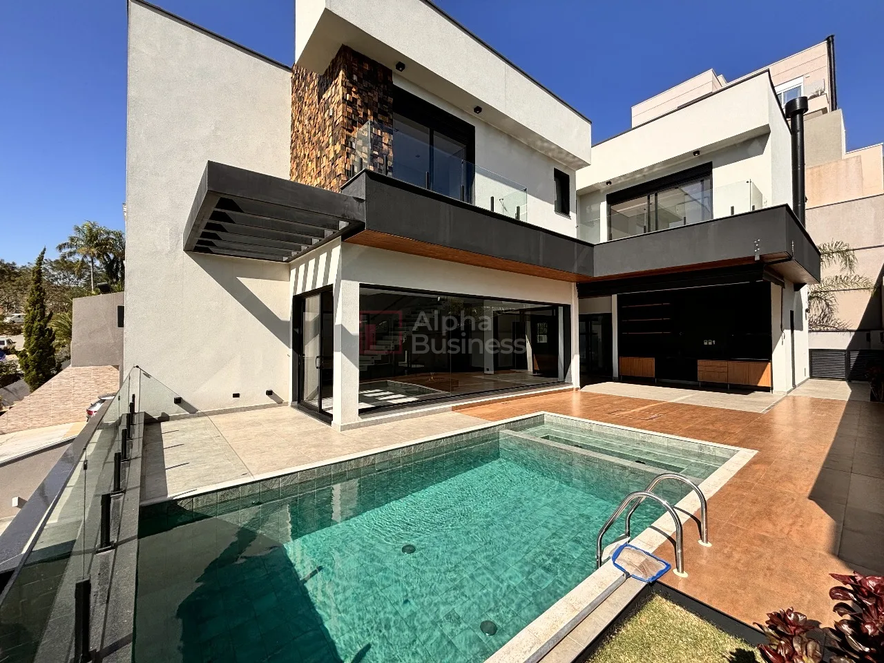 Fachada principal ou destaque de Casa com 4 suítes, 370 m² – venda por R$ 4.650.000 ou aluguel por R$ 25.190/mês – Burle Marx – Santana de Parnaíba/SP - Burle Marx - Alphaville