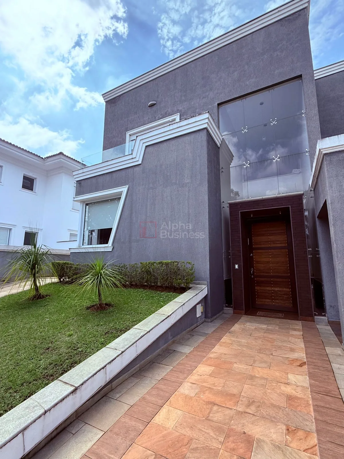 Fachada principal ou destaque de Casa com 4 suítes, 508 m² – venda por R$ 4.700.000 ou aluguel por R$ 22.000/mês – Melville – Santana de Parnaíba/SP - Melville - Alphaville