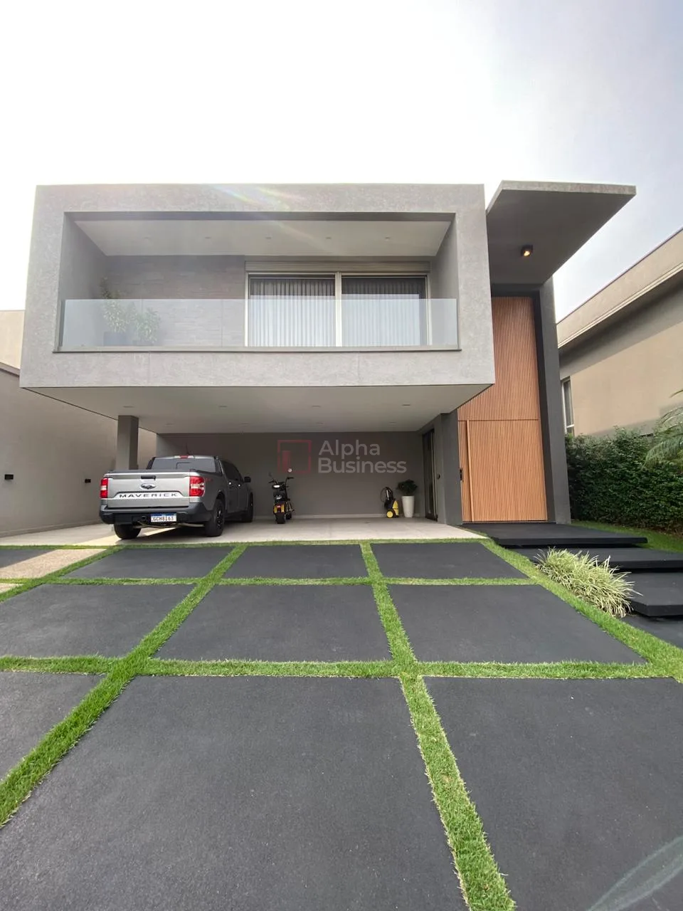 Fachada principal ou destaque de Casa com 4 suítes à venda, 323mpor R$ 6.500.000 – Tamboré – Santana de Parnaíba/SP - Tamboré 11 - Alphaville