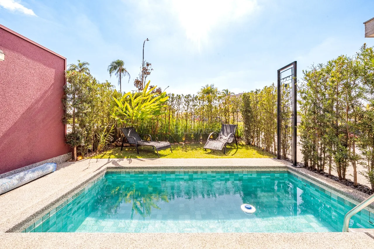 Fachada principal ou destaque de Casa com 4 suítes à venda, 330 m² por R$ 4.250.000 – Gênesis 1 – Santana de Parnaíba/SP - Gênesis 1 - Alphaville