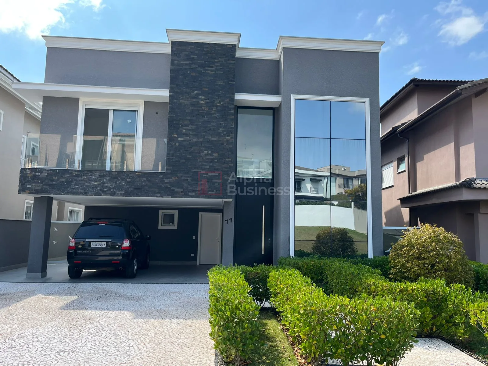 Fachada principal ou destaque de Casa com 4 suítes à venda, 347 m² por R$ 5.200.000 – Tamboré 11 – Santana de Parnaíba/SP - Tamboré 11 - Alphaville