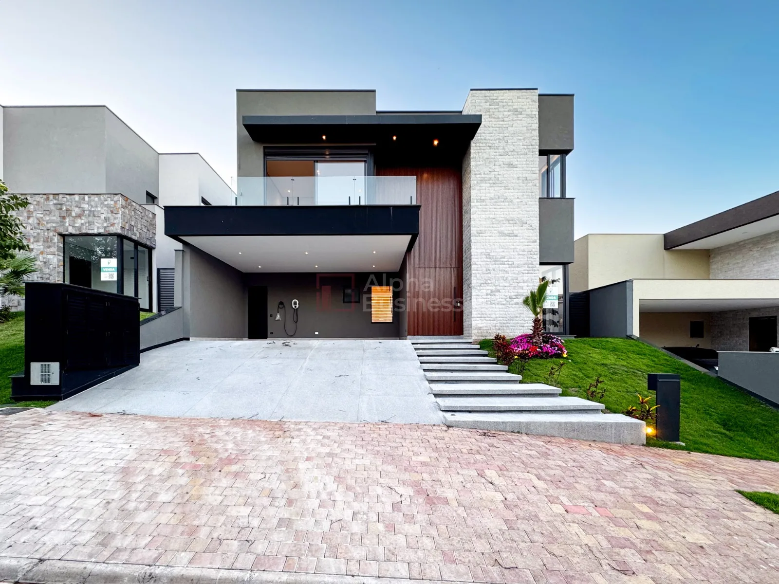 Fachada principal ou destaque de Casa com 4 suítes à venda, 361 m² por R$ 4.700.000 – Gênesis 1 – Santana de Parnaíba/SP - Gênesis 1 - Alphaville