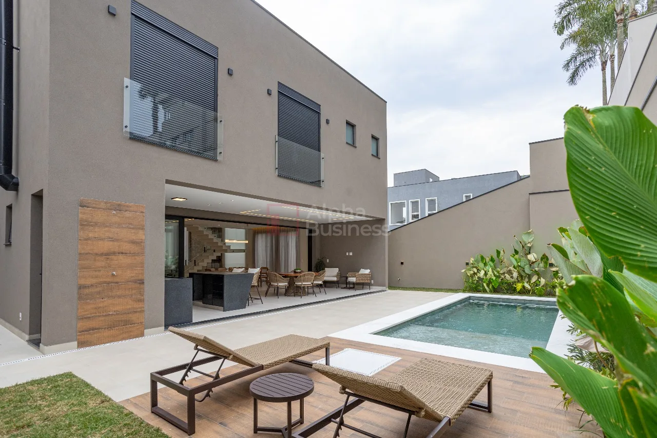 Fachada principal ou destaque de Casa com 4 suítes à venda, 370 m² por R$ 5.200.000 – Burle Marx – Santana de Parnaíba/SP - Burle Marx - Alphaville