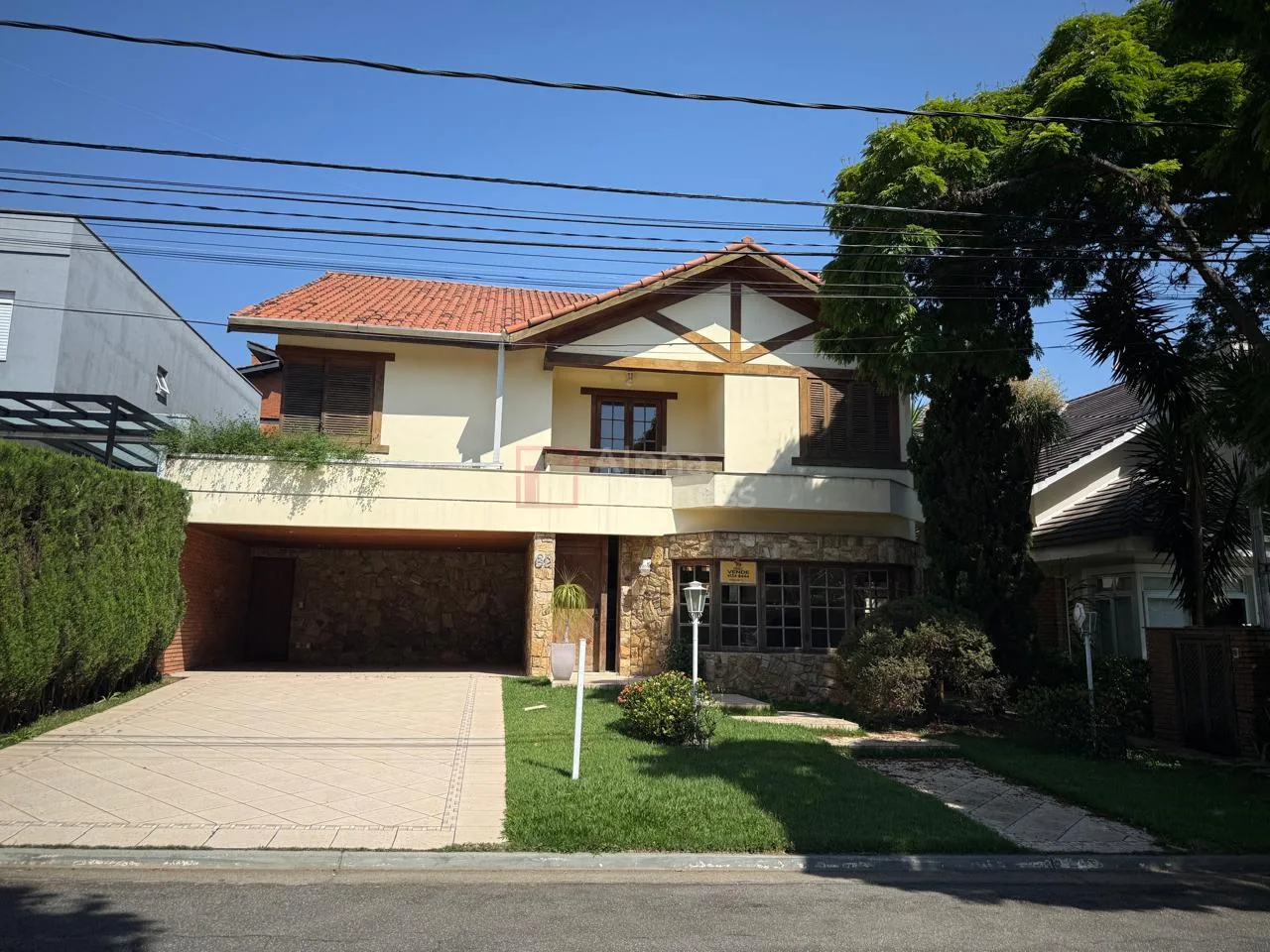 Fachada principal ou destaque de Casa com 4 suítes à venda, 380 m² por R$ 2.900.000 – Alphaville 6 – Santana de Parnaíba/SP - Alphaville 6