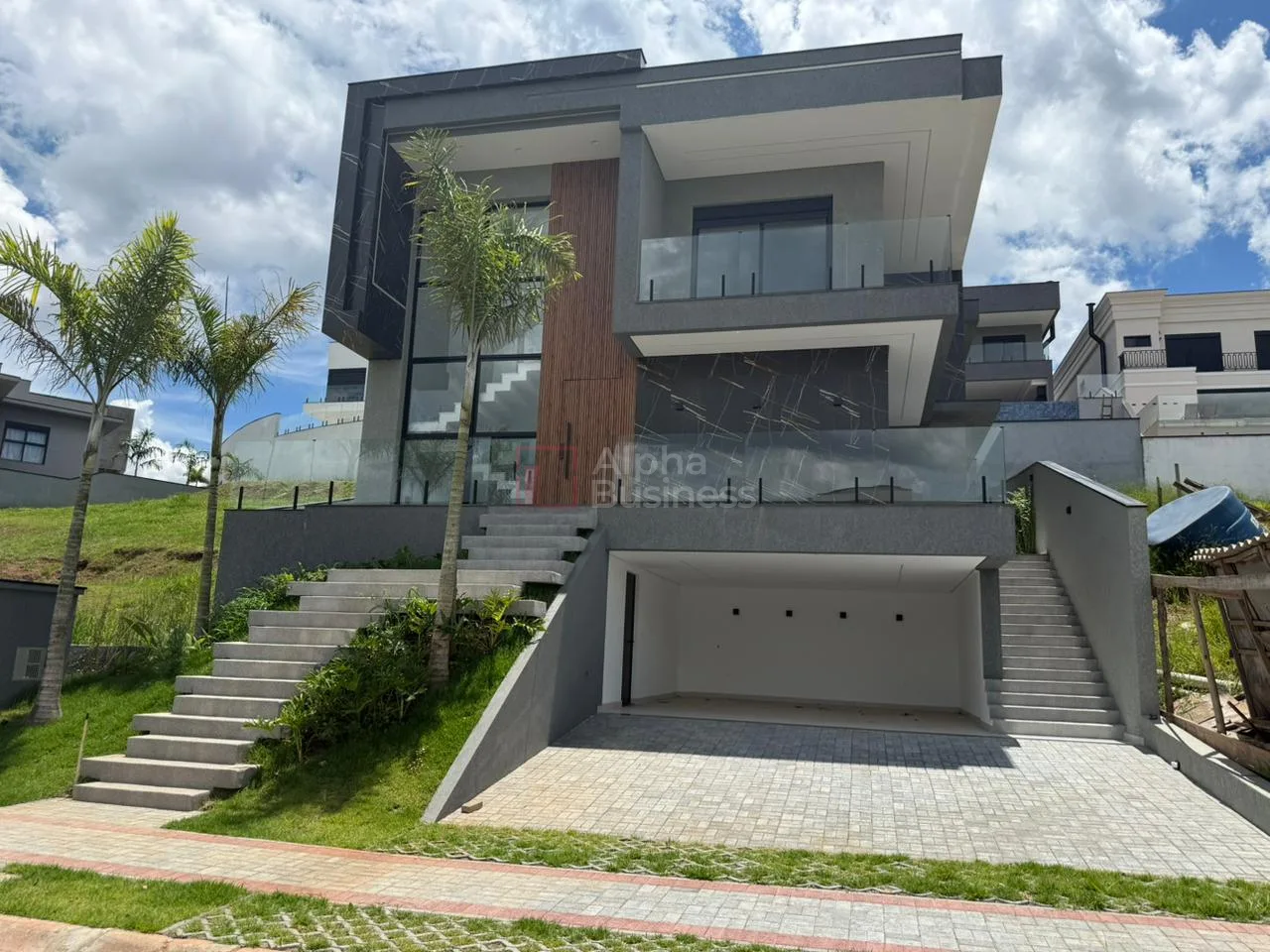 Fachada principal ou destaque de Casa com 4 suítes à venda, 387 m² por R$ 4.190.000 – Itahyê – Santana de Parnaíba/SP - Itahyê - Alphaville