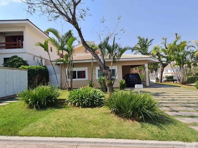 Fachada principal ou destaque de Casa com 4 suítes à venda, 398 m² por R$ 3.900.000 – 18 do Forte – Santana de Parnaíba/SP - 18 do Forte - Alphaville