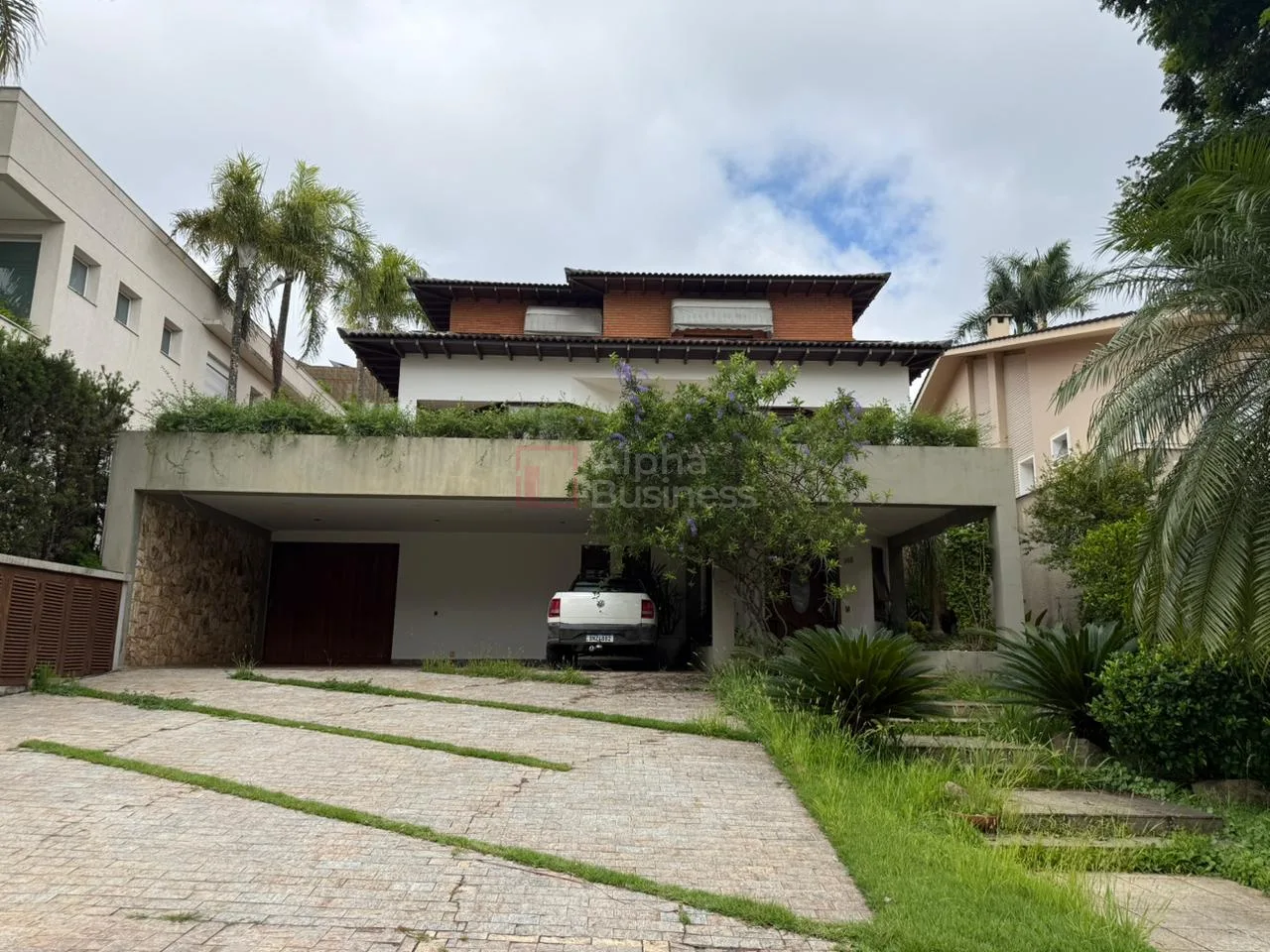 Fachada principal ou destaque de Casa com 4 suítes à venda, 400 m² por R$ 4.500.000 – Alphaville 0 – Barueri/SP - Alphaville 0