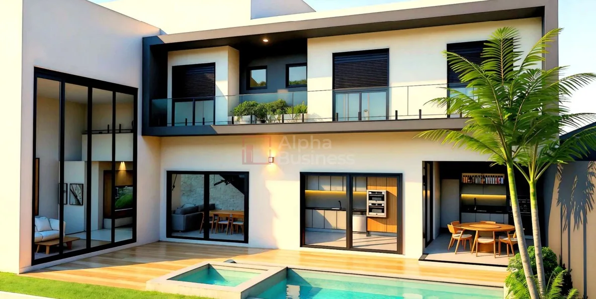 Fachada principal ou destaque de Casa com 4 suítes à venda, 400 m² por R$ 4.600.000 – Itahyê – Santana de Parnaíba/SP - Itahyê - Alphaville