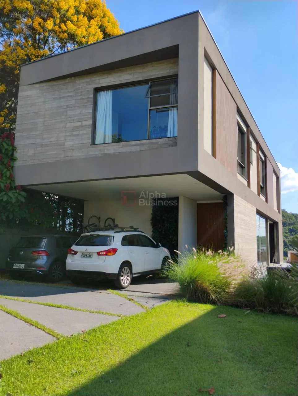 Fachada principal ou destaque de Casa com 4 suítes à venda, 400 m² por R$ 7.500.000 – Gênesis 2 – Santana de Parnaíba/SP - Gênesis 2 - Alphaville