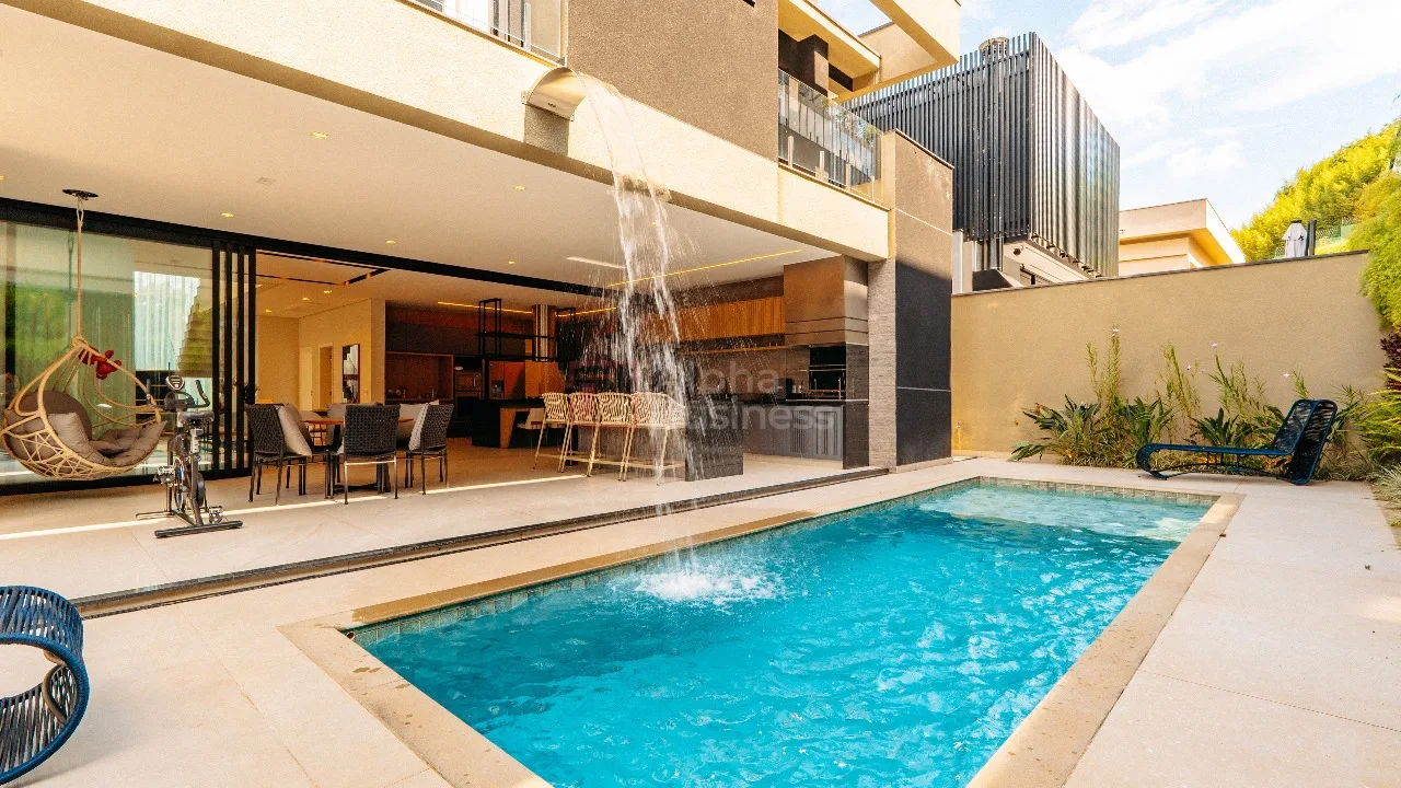 Fachada principal ou destaque de Casa com 4 suítes à venda, 450 m² por R$ 6.900.000 – Tamboré 11 – Santana de Parnaíba/SP - Tamboré 11 - Alphaville