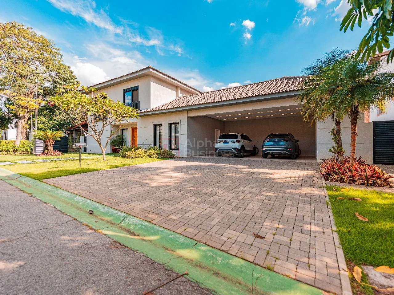 Fachada principal ou destaque de Casa com 4 suítes à venda, 466m por R$ 7.300.000 – Alphaville 04 – Santana de Parnaíba/SP - Alphaville 4