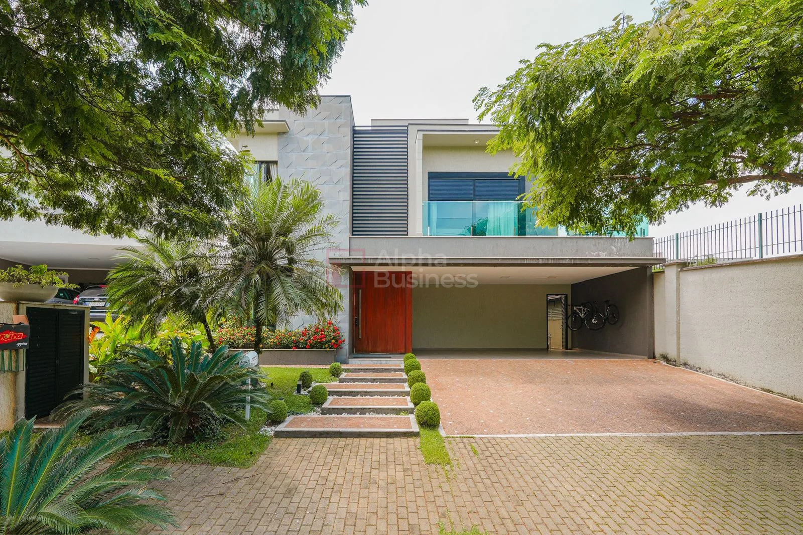 Fachada principal ou destaque de Casa com 4 suítes, 471 m² – venda por R$ 4.900.000 ou aluguel por R$ 31.209/mês – Burle Marx – Santana de Parnaíba/SP - Burle Marx - Alphaville