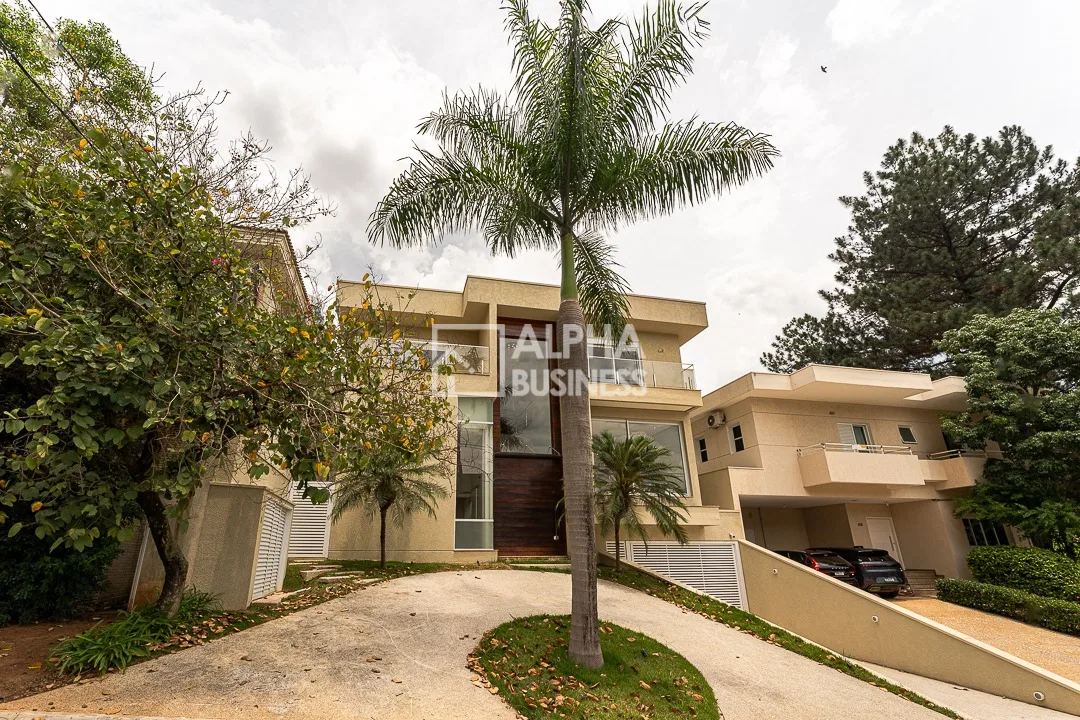 Fachada principal ou destaque de Casa com 4 suítes à venda – Alpha Conde – Barueri/SP - Alpha Conde - Alphaville