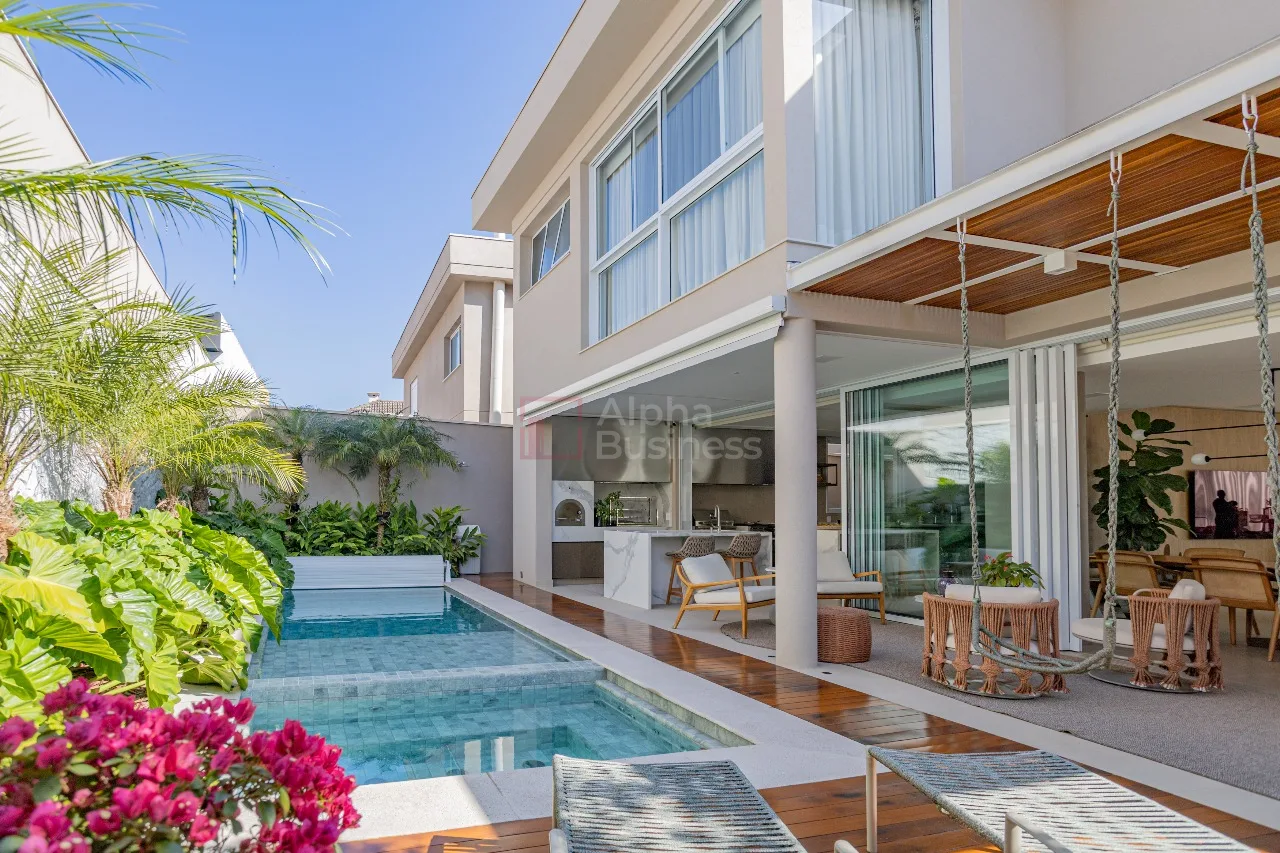 Fachada principal ou destaque de Casa com 4 suítes à venda, 500 m² por R$ 12.000.000 – Alpha Conde – Barueri/SP - Alpha Conde - Alphaville