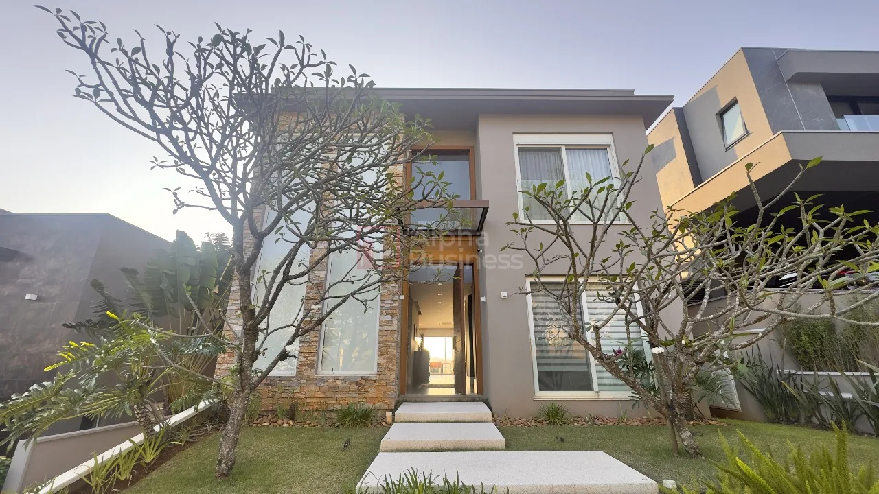 Fachada principal ou destaque de Casa com 4 suítes à venda, 539 m² por R$ 9.500.000 – Tamboré 10 – Santana de Parnaíba/SP - Tamboré 10 - Alphaville