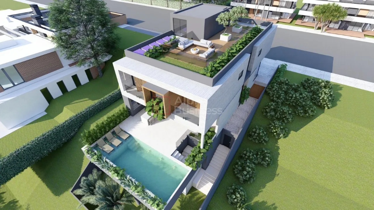 Fachada principal ou destaque de Casa com 4 suítes à venda, 550 m² por R$ 12.800.000 – Gênesis 2 – Santana de Parnaíba/SP - Gênesis 2 - Alphaville