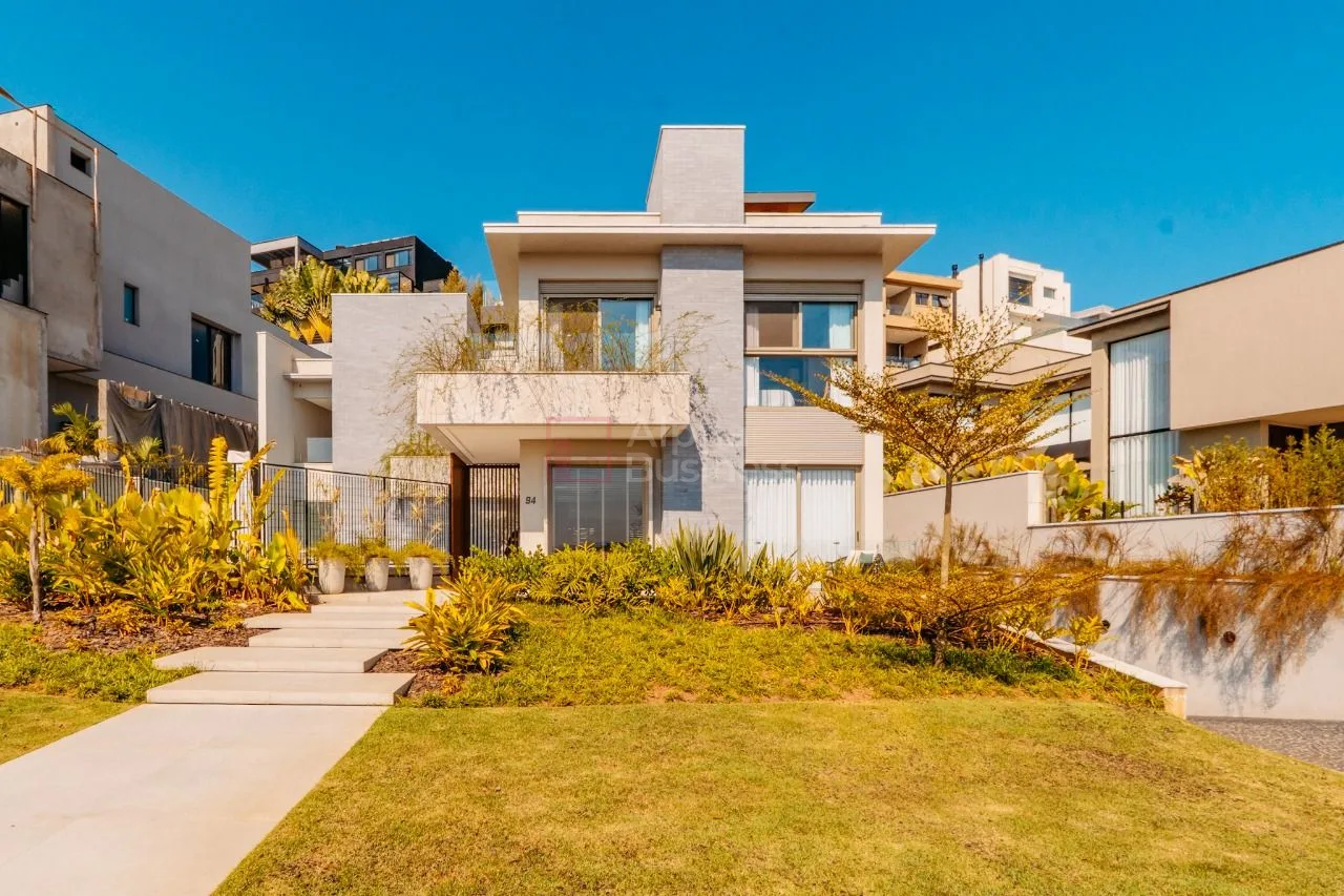 Fachada principal ou destaque de Casa com 4 suítes à venda, 600 m² por R$ 14.980.000 – Gênesis 2 – Santana de Parnaíba/SP - Gênesis 2 - Alphaville