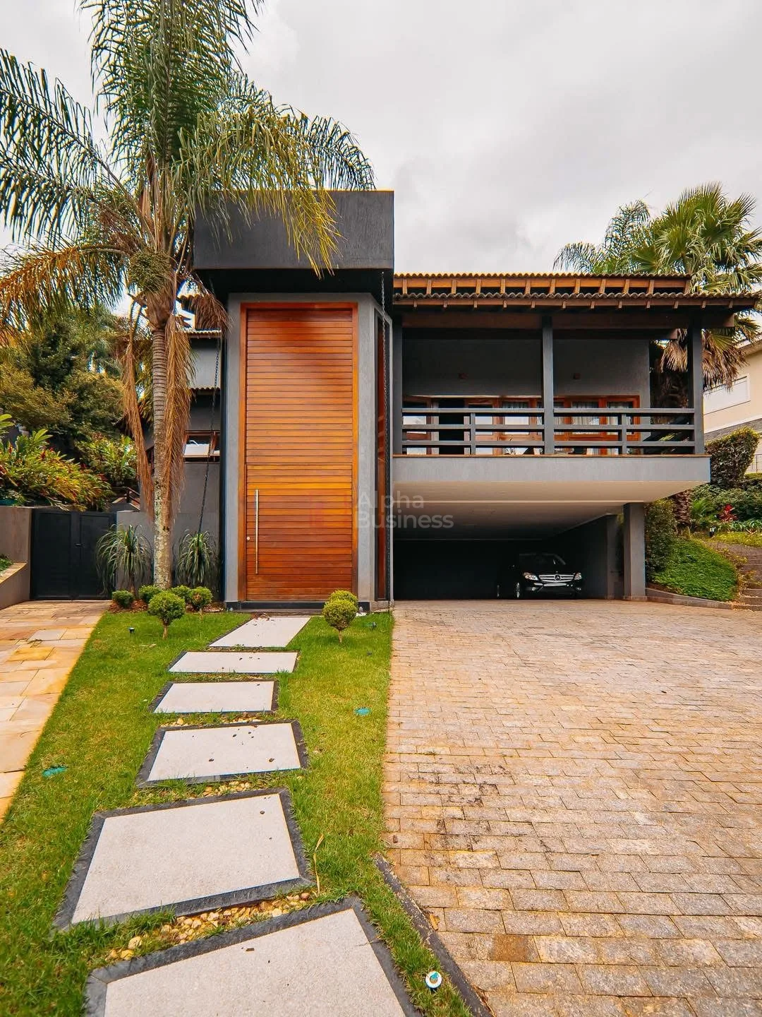 Fachada principal ou destaque de Casa com 4 suítes à venda, 690 m² por R$ 11.900.000 – Tamboré 1 – Barueri/SP - Tamboré 1 - Alphaville
