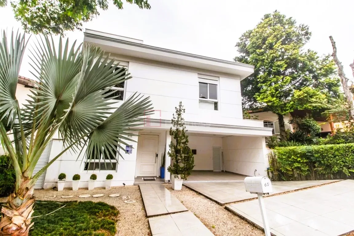 Fachada principal ou destaque de Casa com 4 suítes para alugar, 400 m² por R$ 29.550/mês – Alphaville 5 – Santana de Parnaíba/SP - Alphaville 5