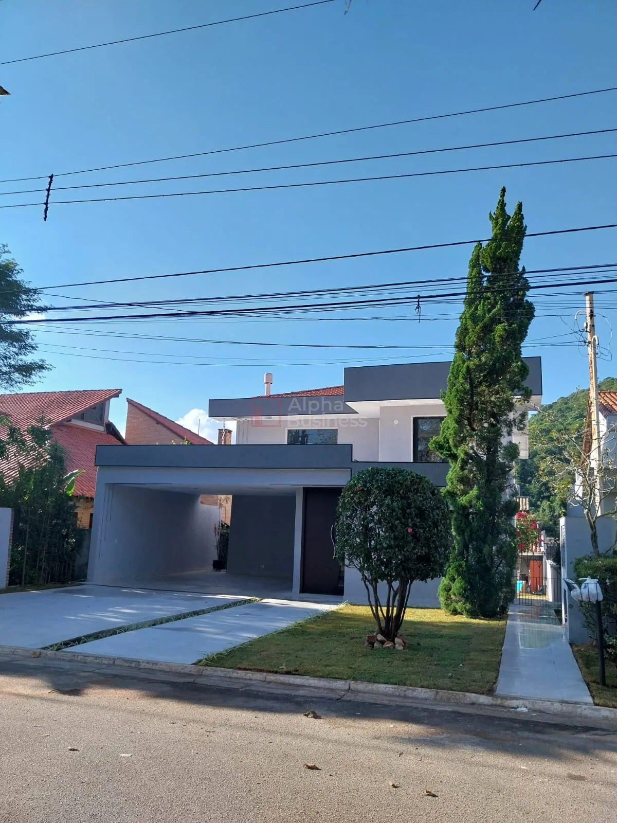 Fachada principal ou destaque de Casa à Venda Alphaville 9 | 4 Suítes, 317m² | CA0825 - Alphaville 9