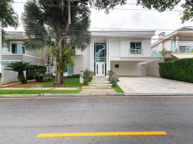 Fachada principal ou destaque de Casa à Venda no Alphaville 1, 5 Suítes | 600m² | CA0040 - Alphaville 1