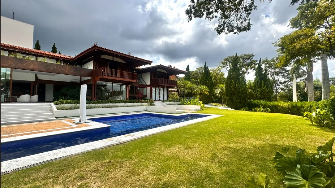 Fachada principal ou destaque de Casa com 5 suítes, 900 m² – venda por R$ 20.000.000 ou aluguel por R$ 189.050/mês – Alphaville 8 – Santana de Parnaíba/SP - Alphaville 8