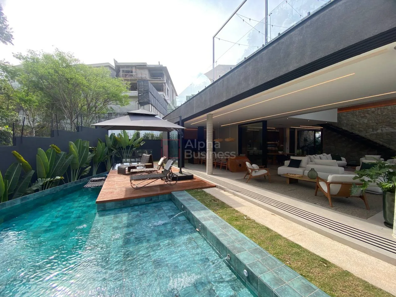 Fachada principal ou destaque de Casa com 5 suítes à venda, 1050 m² por R$ 16.900.000 – Tamboré 11 – Santana de Parnaíba/SP - Tamboré 11 - Alphaville