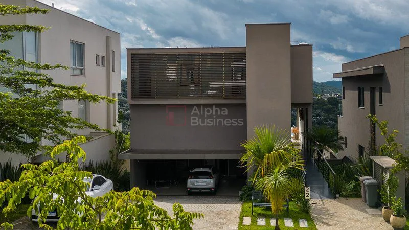 Fachada principal ou destaque de Casa com 5 suítes à venda, 360 m² por R$ 6.374.500 – Gênesis 2 – Santana de Parnaíba/SP - Gênesis 2 - Alphaville