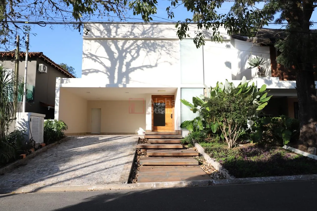 Fachada principal ou destaque de Casa com 5 suítes à venda, 380 m² por R$ 4.000.000 – Alphaville 3 – Santana de Parnaíba/SP - Alphaville 3