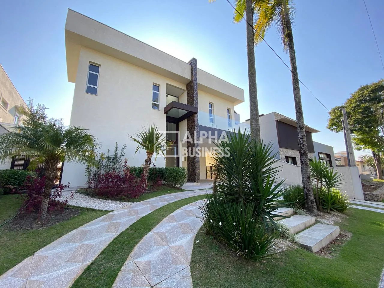 Fachada principal ou destaque de Casa à Venda no Alphaville 1, 5 Suítes | 406m² | CA0044 - Alphaville 1
