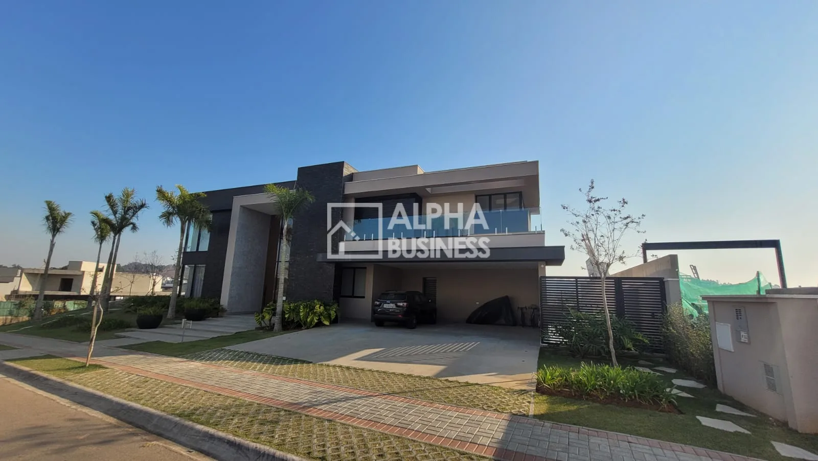 Fachada principal ou destaque de Casa no Itahye | Condomínio em Santana de Parnaiba – Alphaville SP - Itahyê - Alphaville