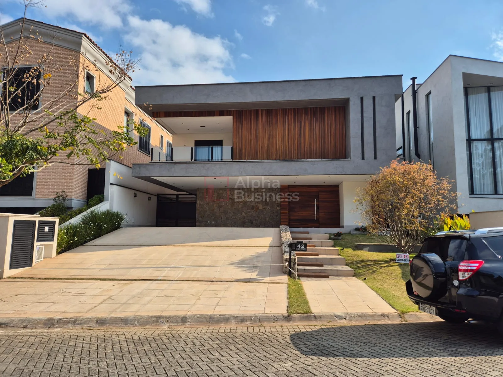 Fachada principal ou destaque de Casa à Venda Tamboré 11 | 5 Suítes, 526m² | CA0816 - Tamboré 11 - Alphaville