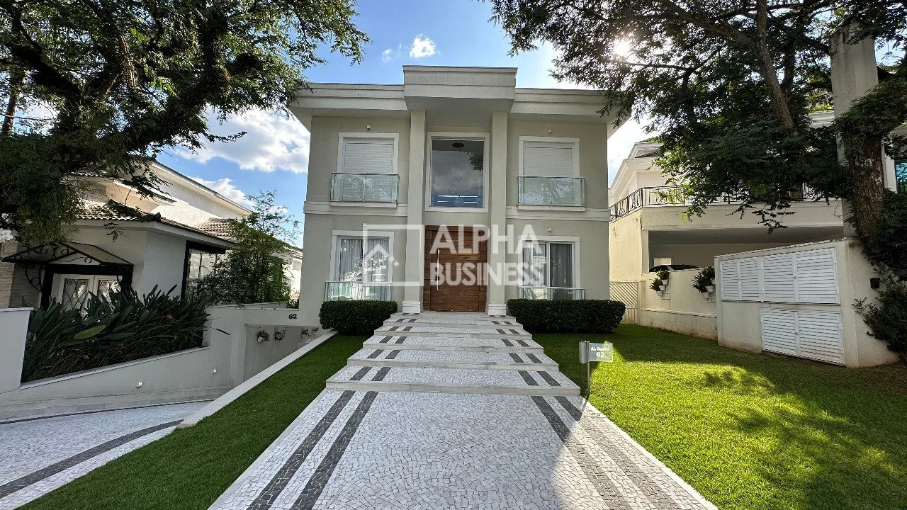 Fachada principal ou destaque de Casa à Venda no 18 do Forte, 5 Suítes | 635m² | CA0186 - 18 do Forte - Alphaville