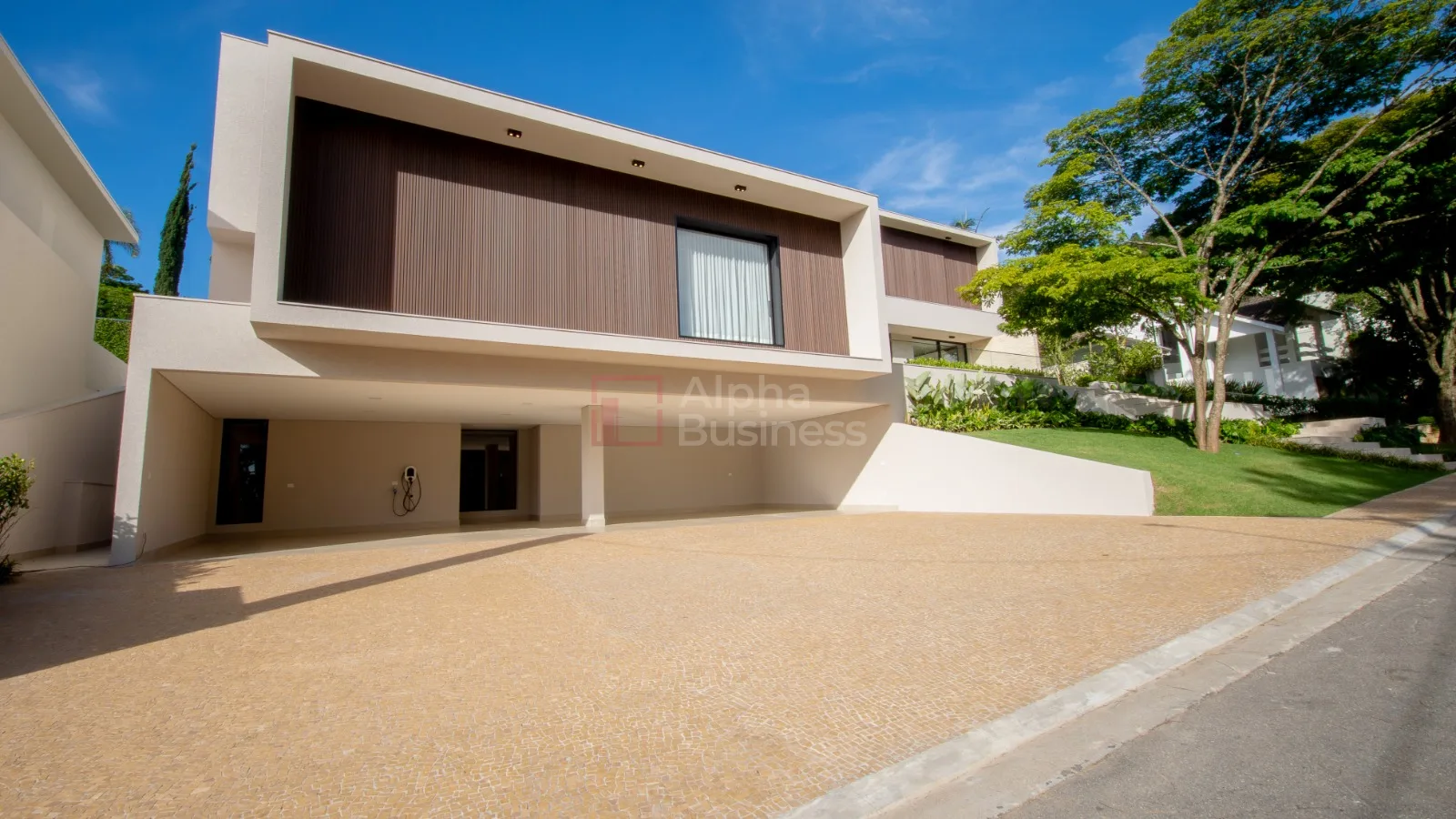 Fachada principal ou destaque de Casa com 5 suítes à venda, 1030 m² por R$ 21.800.000 – Alphaville 10 – Santana de Parnaíba/SP - Alphaville 10