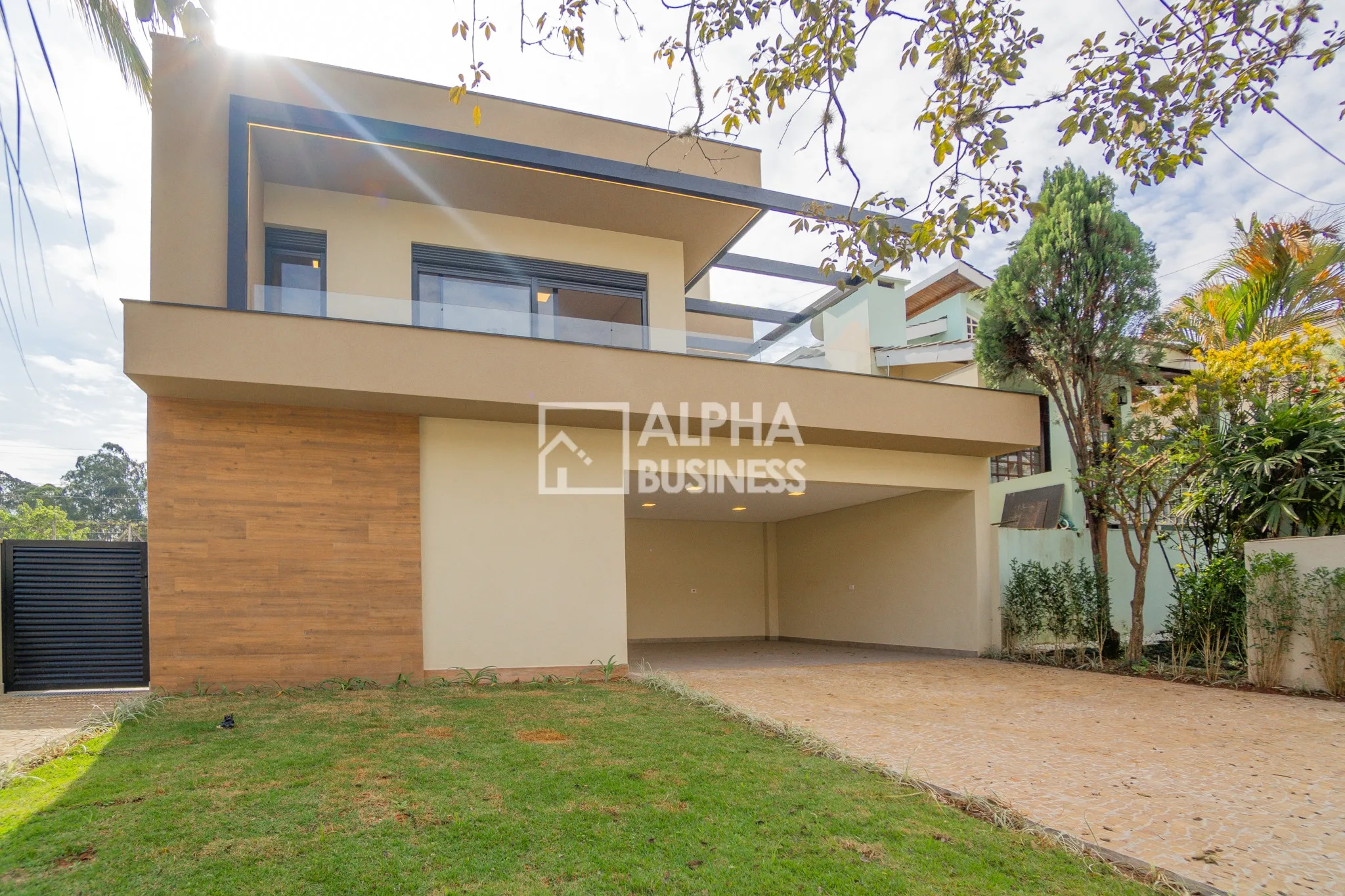 Fachada principal ou destaque de Casa à Venda no Alphaville 4, 3 Suítes | 280m² | CA0164 - Alphaville 4